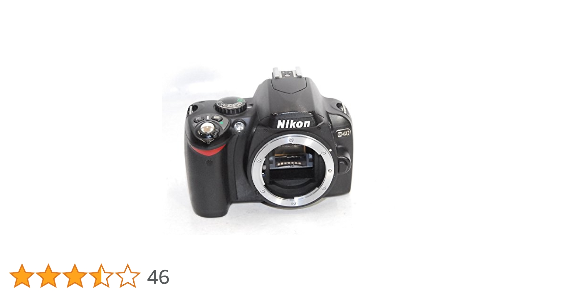 Amazon | Nikon デジタル一眼レフカメラ D40 ブラック ボディ